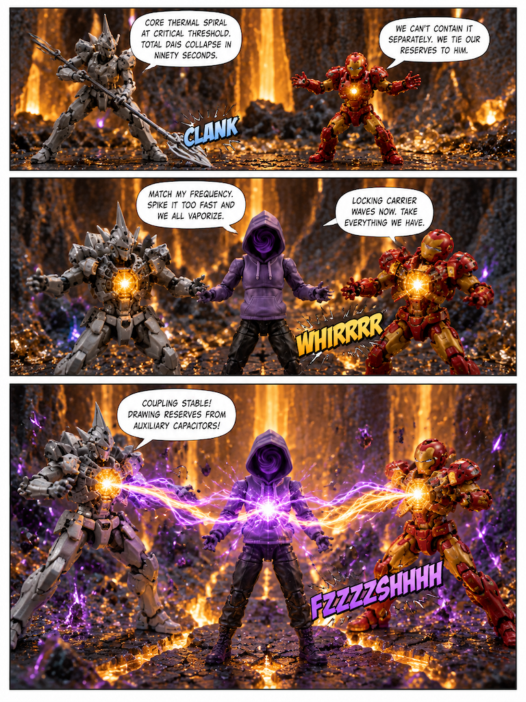 Veil of the Titan Core & the beginning of the training. (page 2 of 8)