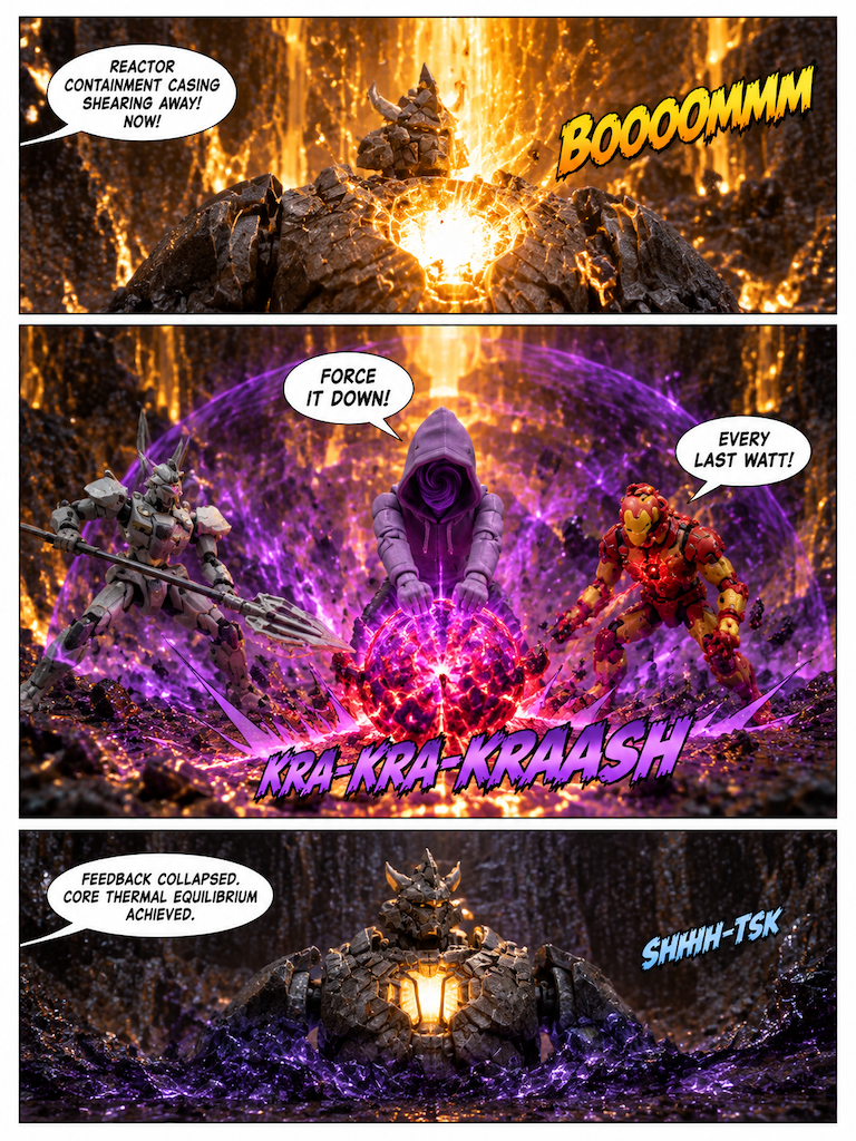 Veil of the Titan Core & the beginning of the training. (page 3 of 8)