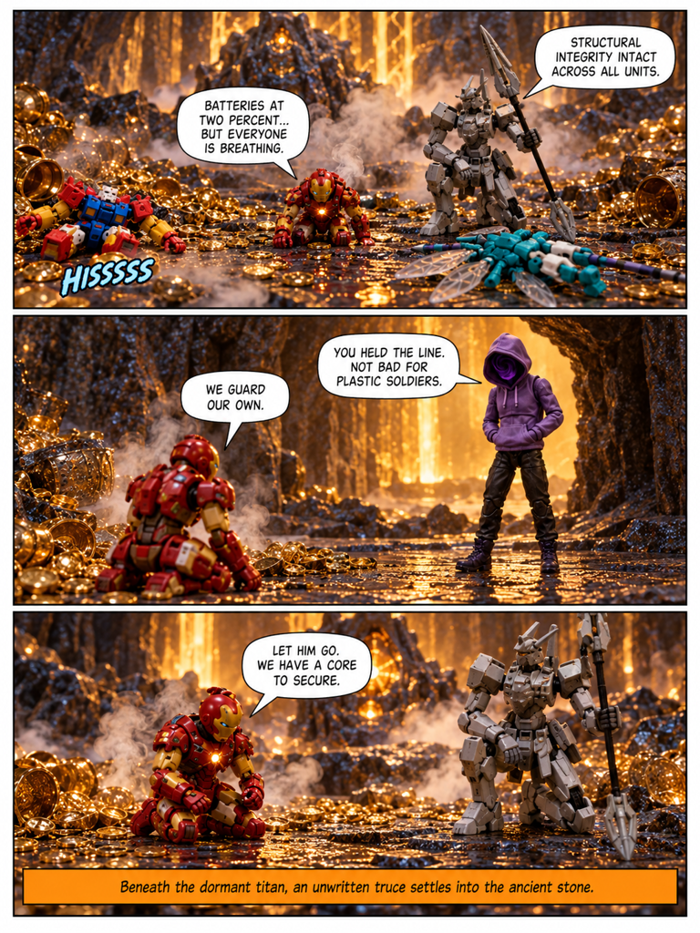 Veil of the Titan Core & the beginning of the training. (page 4 of 8)