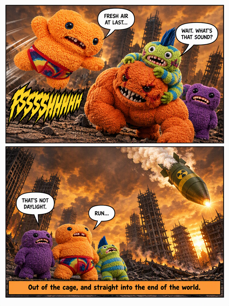 Arena Escape Under Falling Fire (page 4 of 4)