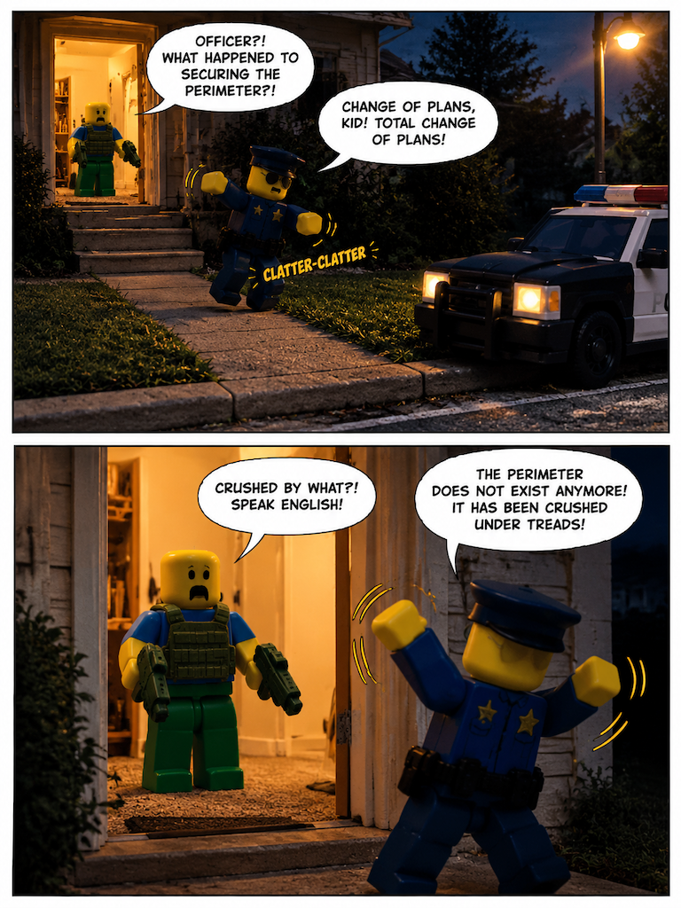 Suburban Standoff (page 2 of 8)