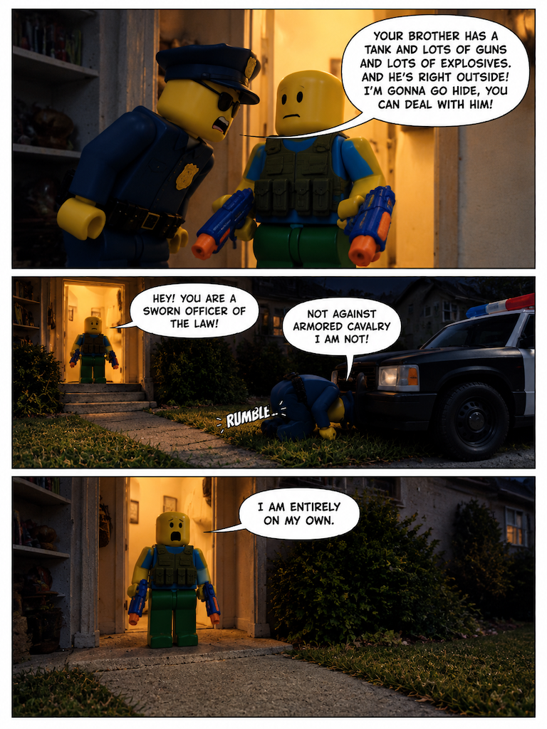 Suburban Standoff (page 3 of 8)