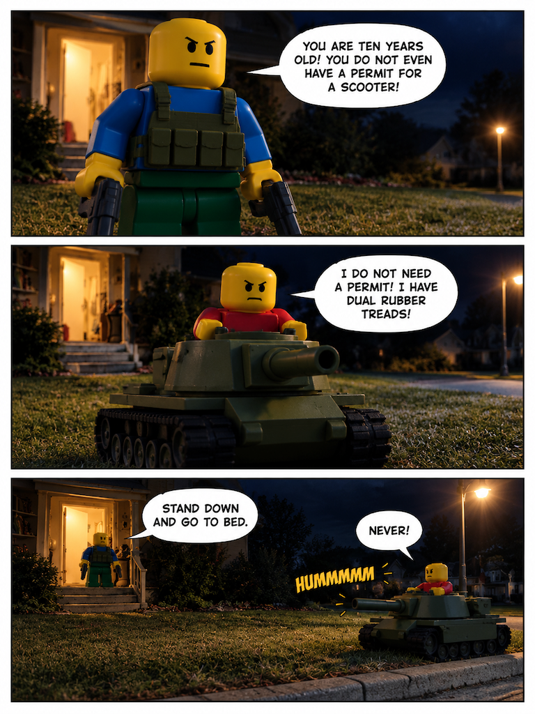Suburban Standoff (page 5 of 8)