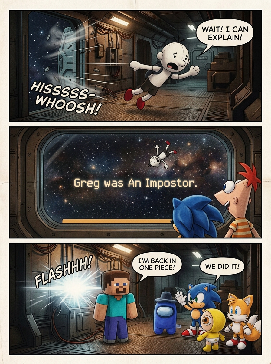 Baby and Friends: The Among Us Dream Part 2 (page 3 of 4)