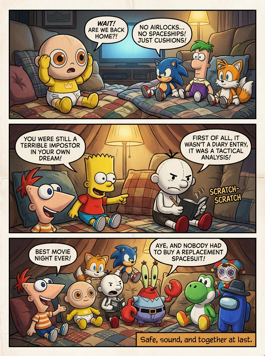 Baby and Friends: The Among Us Dream Part 2 (page 4 of 4)