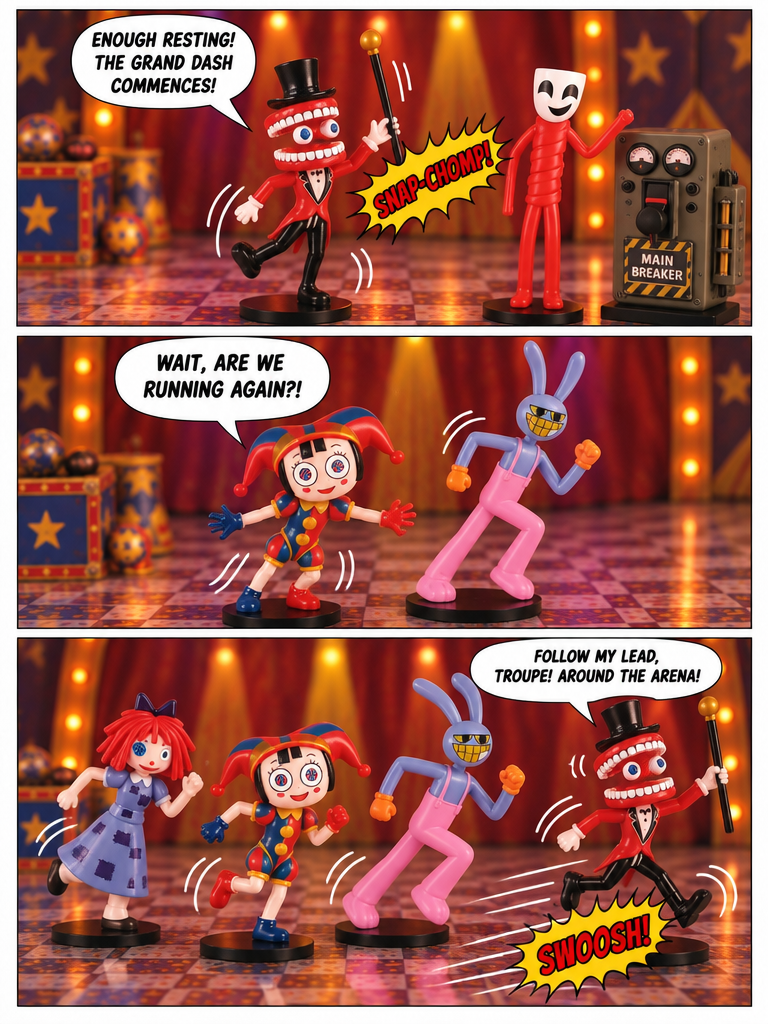 TADC π€‘ A Final Bow Under the Big Top π¬ Comic Story part 6 (end) (page 1 of 4)