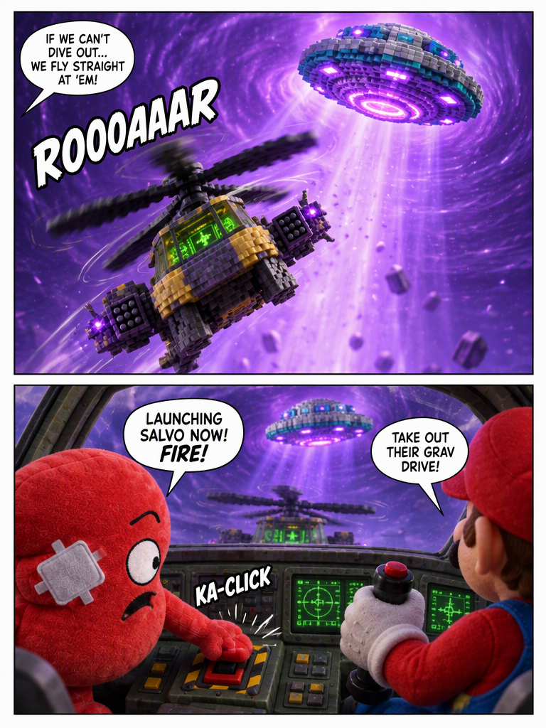 Dogfight in the Twilight Stratosphere (page 3 of 4)