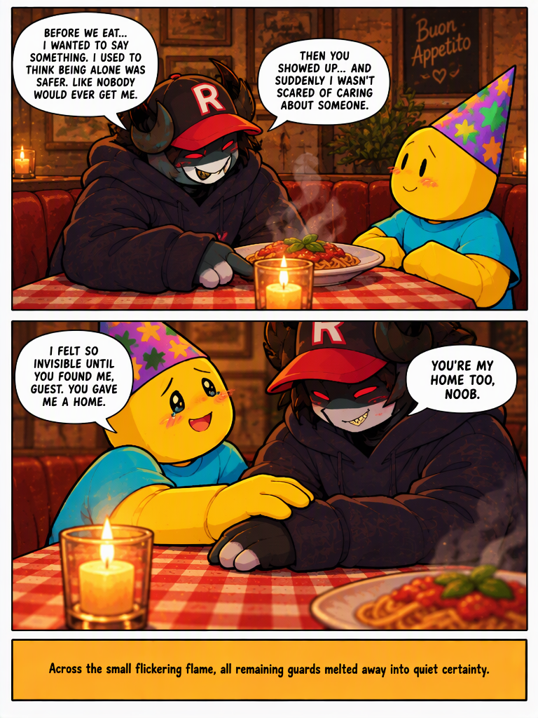 A Shared Strand Under Candlelight (page 2 of 4)