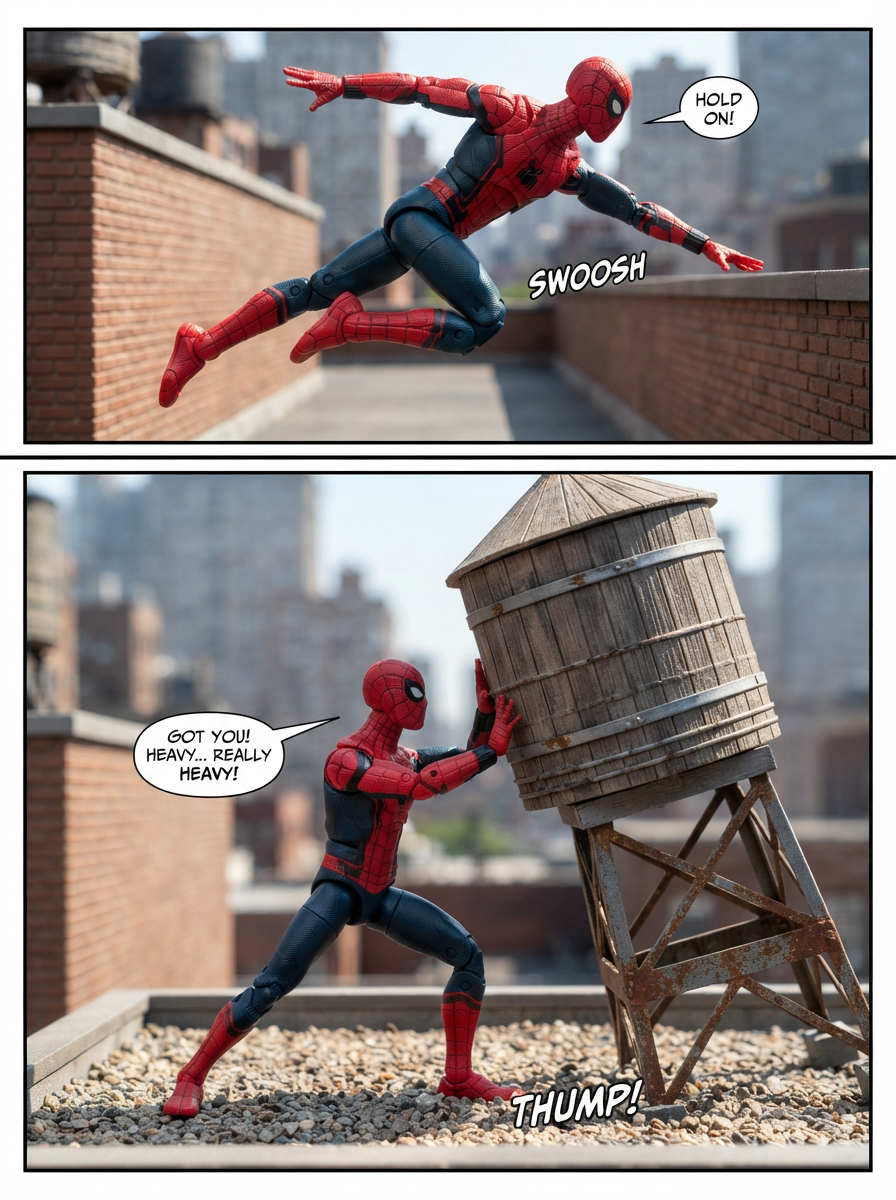 Spider-Man: Water Tower Crisis - Comics Story part 2 (page 2 of 4)