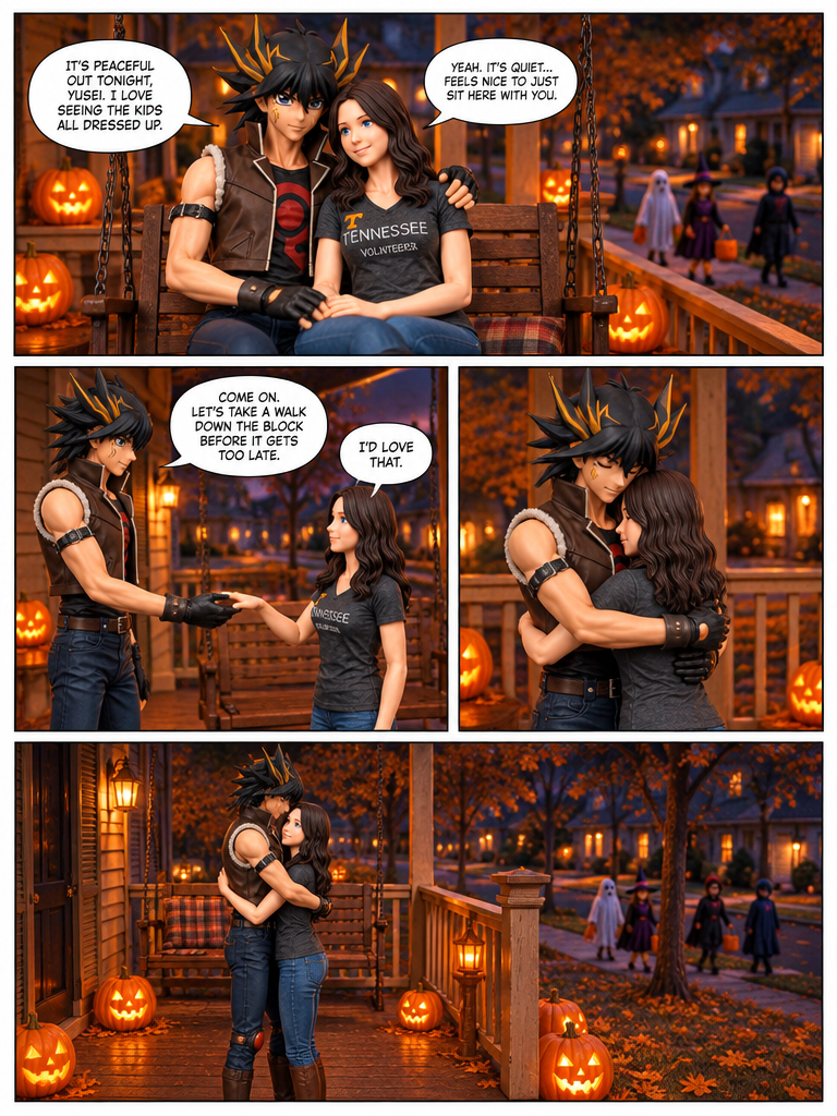 Part 1: Halloween 🎃 night walk and face off between 2 boys on October 31, 2026 (page 1 of 4)