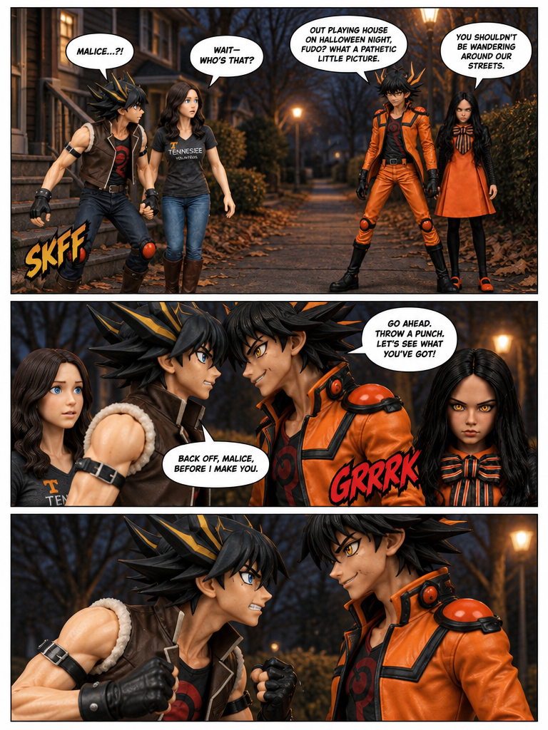 Part 1: Halloween 🎃 night walk and face off between 2 boys on October 31, 2026 (page 2 of 4)