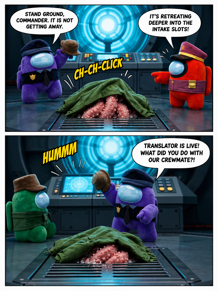 The Among Us comix: Greens Demise (page 5 of 8)