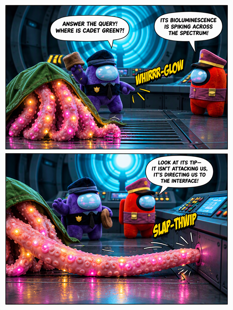 The Among Us comix: Greens Demise (page 6 of 8)