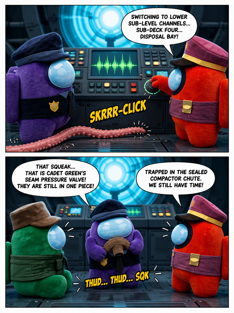 The Among Us comix: Greens Demise (page 7 of 8)