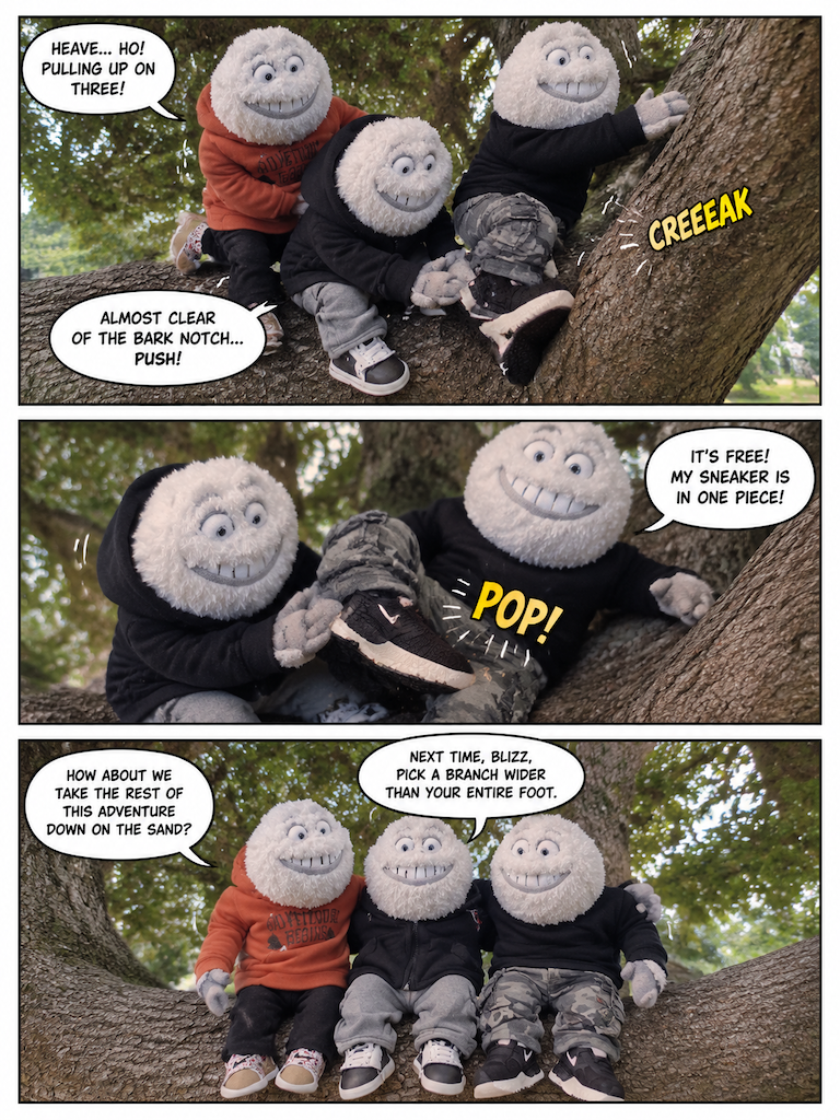 The Yeti Boys at Coyote Point (page 3 of 4)