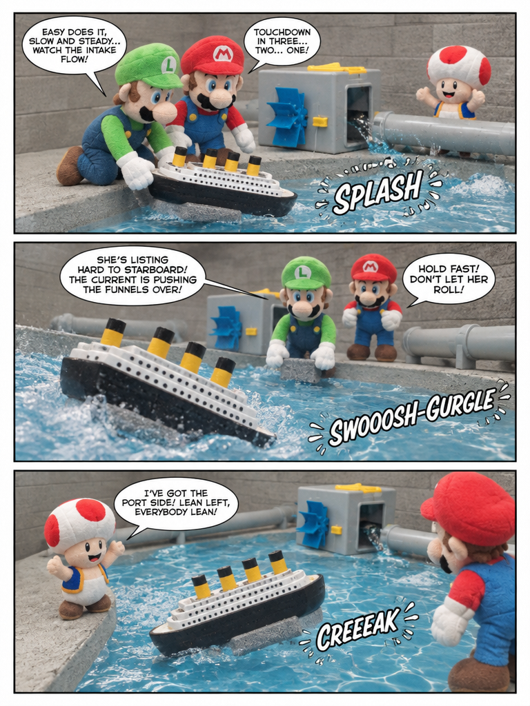 Maiden Voyage of the Bricktanic (page 2 of 4)