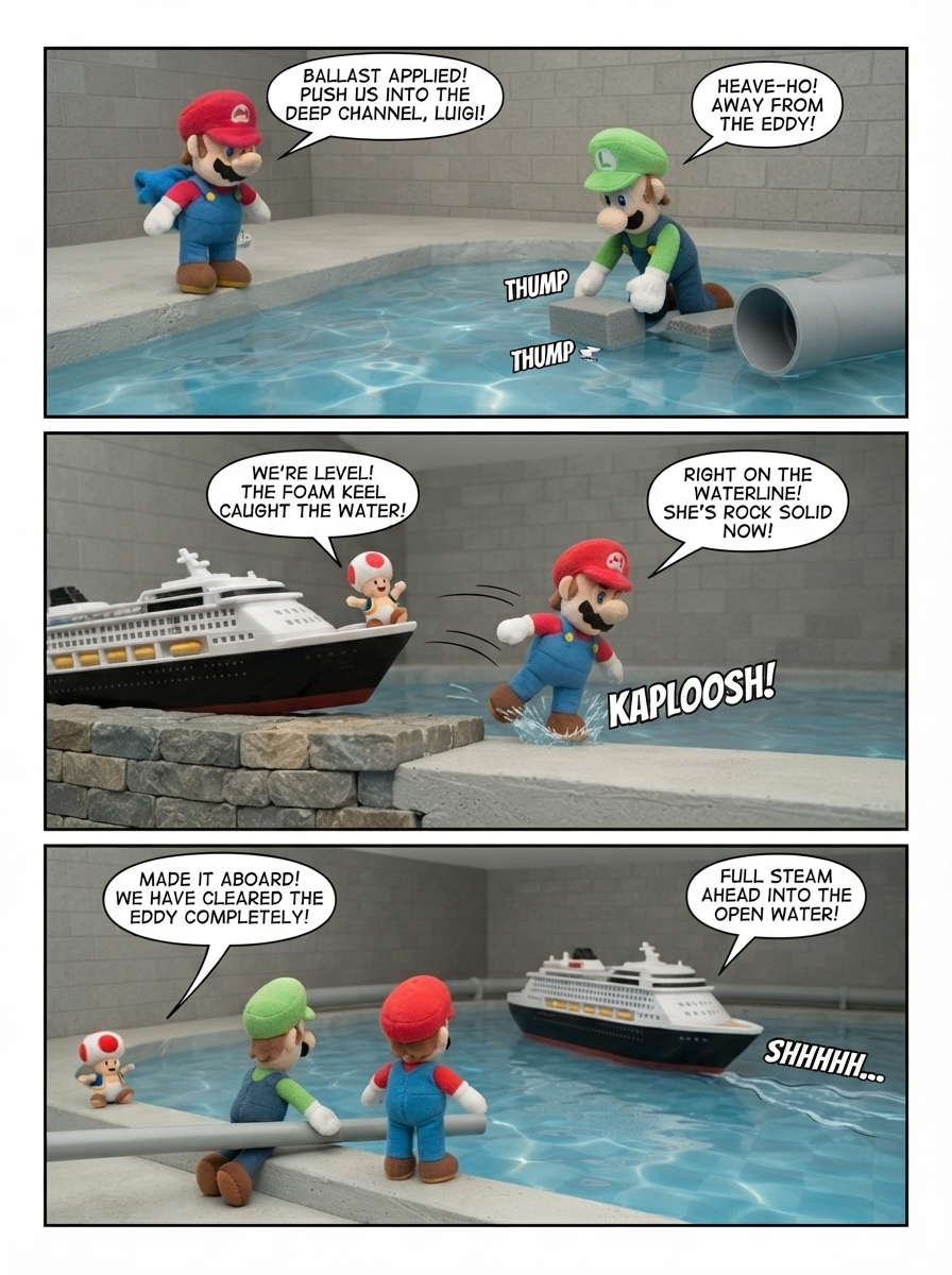 Maiden Voyage of the Bricktanic (page 3 of 4)