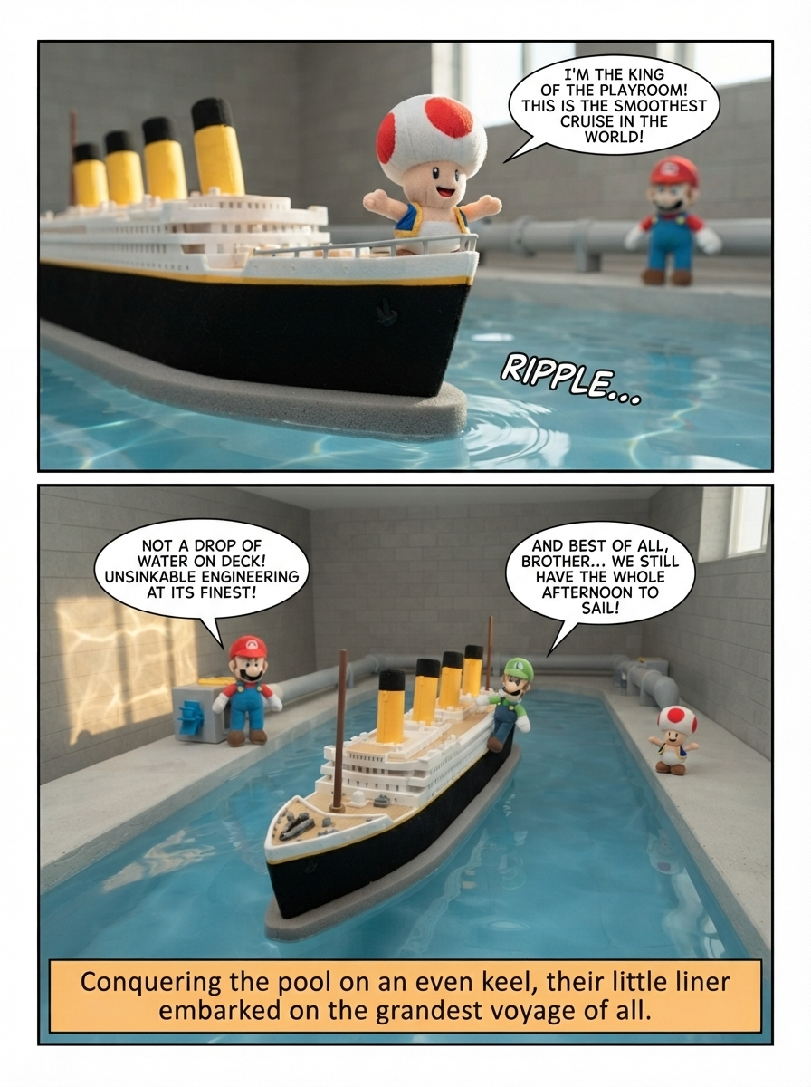 Maiden Voyage of the Bricktanic (page 4 of 4)