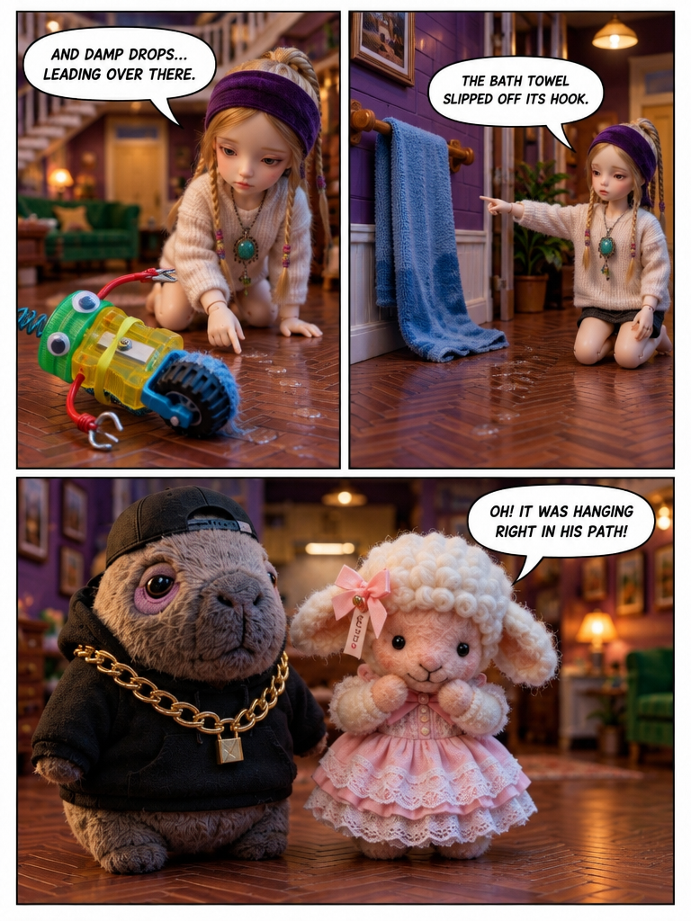 The Fallen Towel Mystery (page 2 of 4)