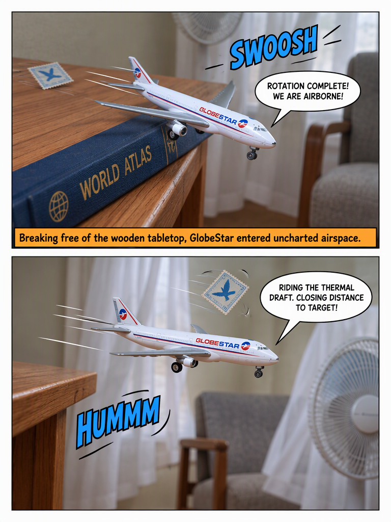 The Maiden Flight of GlobeStar (page 2 of 4)