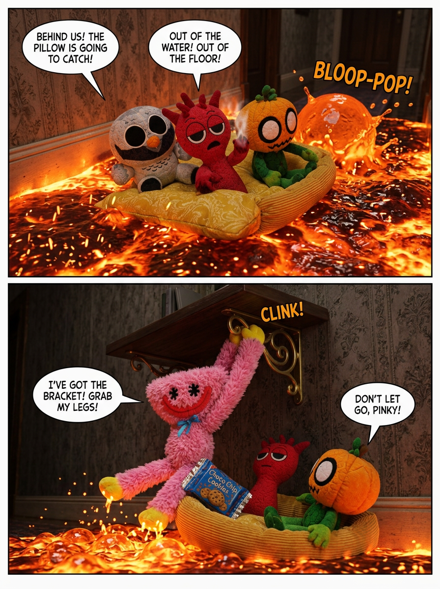 The Floor Turns to Flame (page 2 of 4)