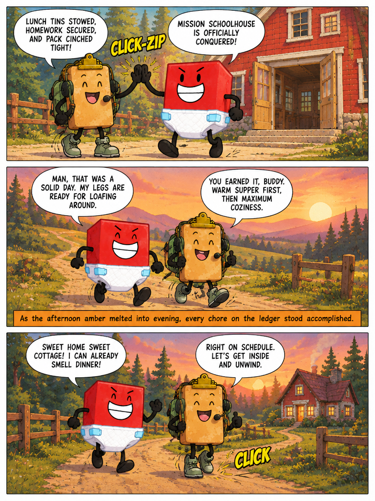 A Full Day from Class to Sweet Dreams (page 2 of 4)