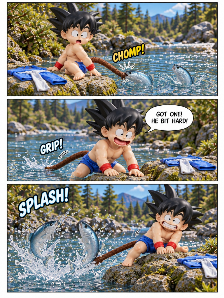 Tail Fishing by the Riverbank (page 2 of 4)
