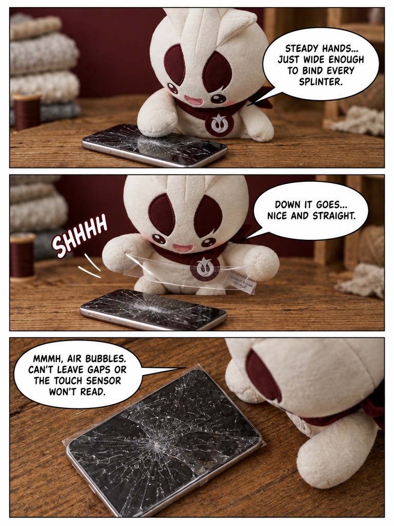 Aomori's Crafty Screen Repair (page 2 of 4)