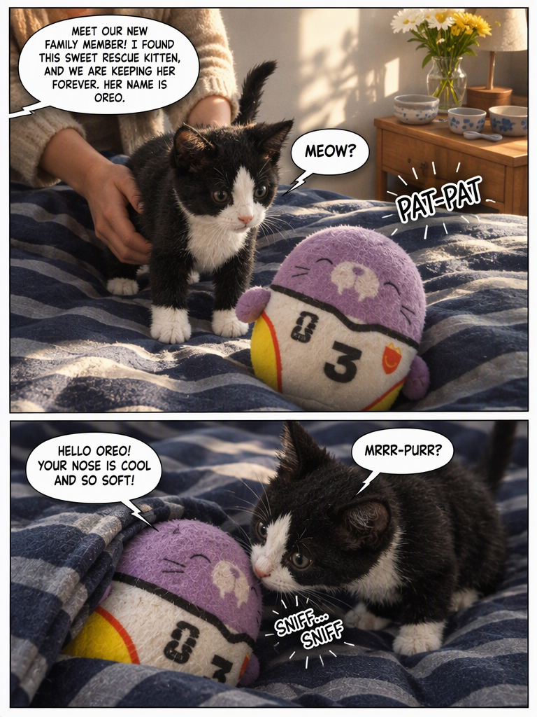 Welcome Home, Little Oreo (page 3 of 4)