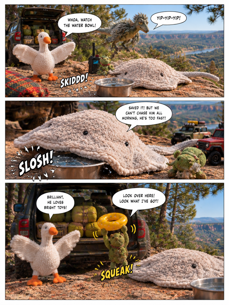Raptor Zoomies on the Bluff (page 2 of 4)
