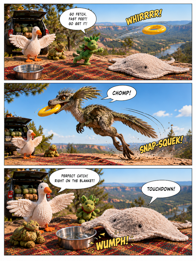 Raptor Zoomies on the Bluff (page 3 of 4)