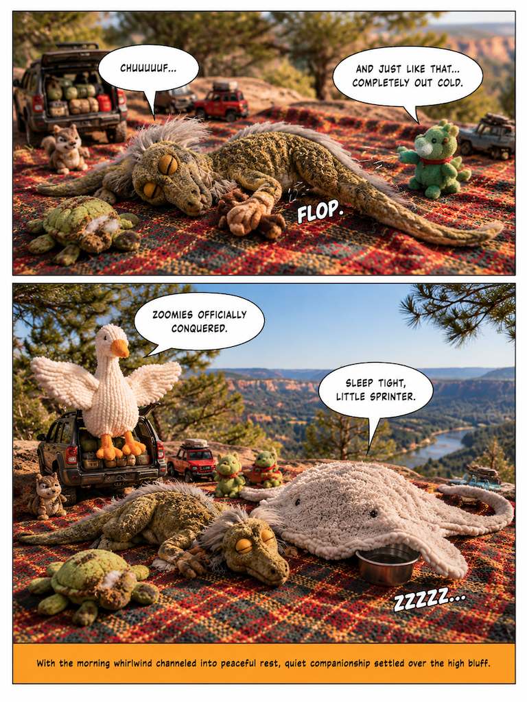 Raptor Zoomies on the Bluff (page 4 of 4)