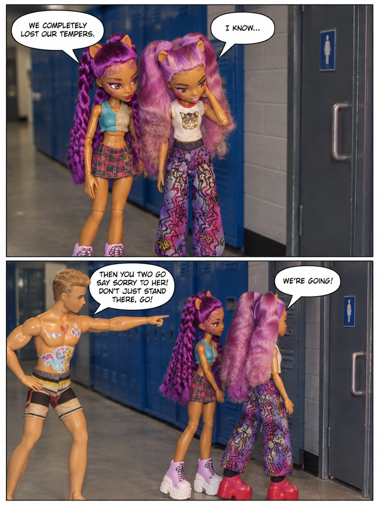 Corridor Confrontation and Apology (page 3 of 4)