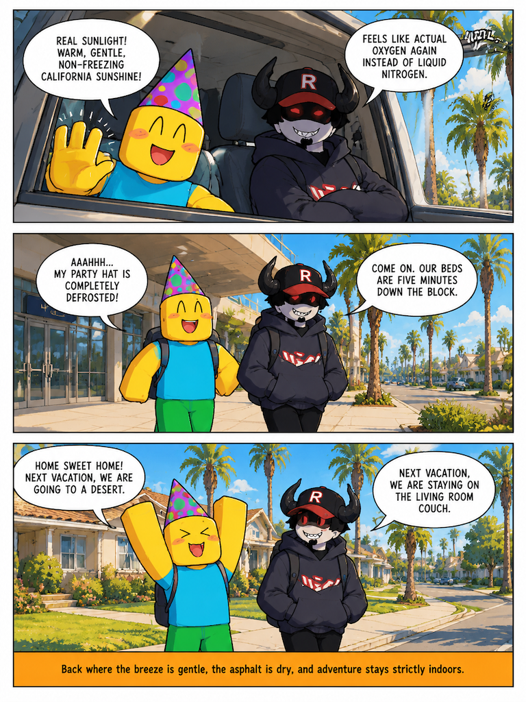 Flight Back to the Golden State (page 4 of 4)