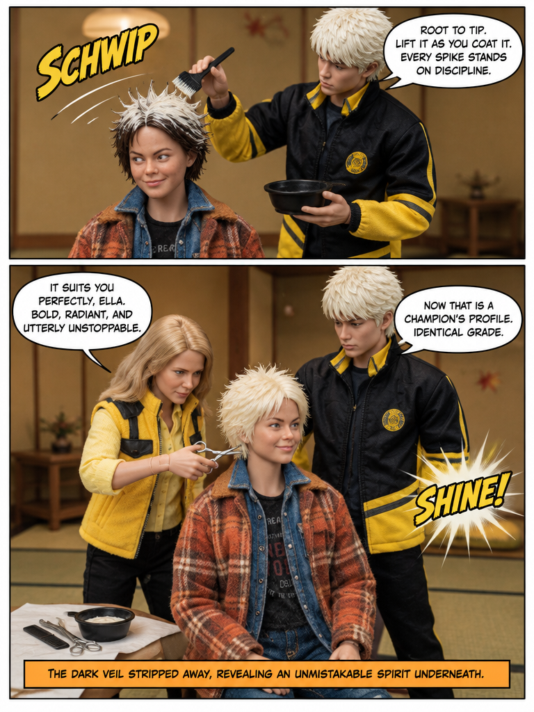 A Bold Hairstyling Study Break (page 3 of 4)