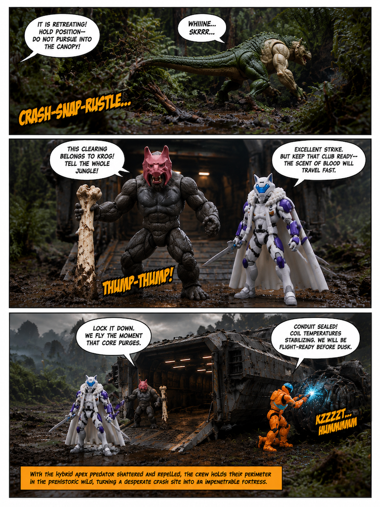 Primeval Clash at the Ramp (page 4 of 4)