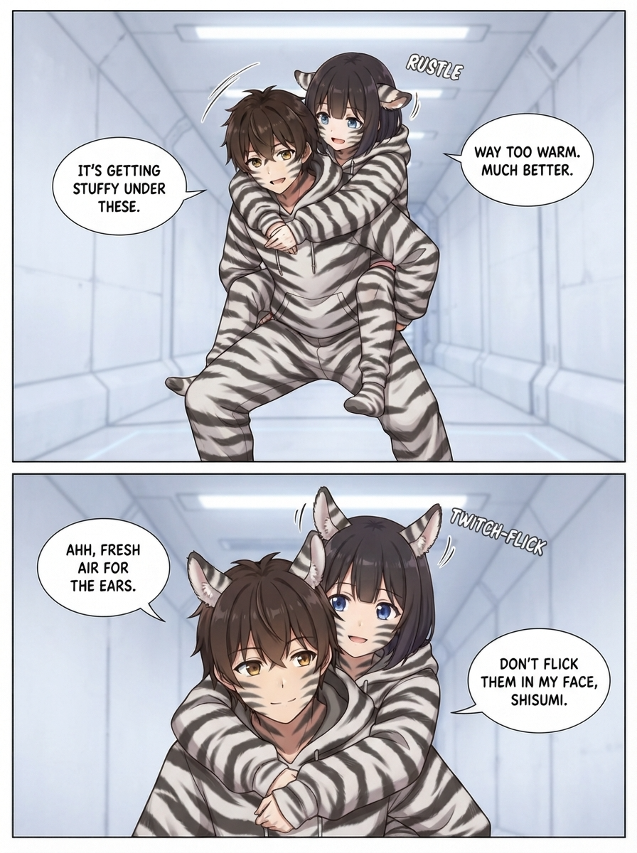 A Cozy Zebra Nap (page 2 of 4)