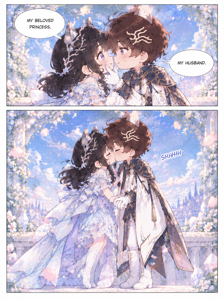 BONUS⭐ : The Royal Wedding (page 3 of 4)