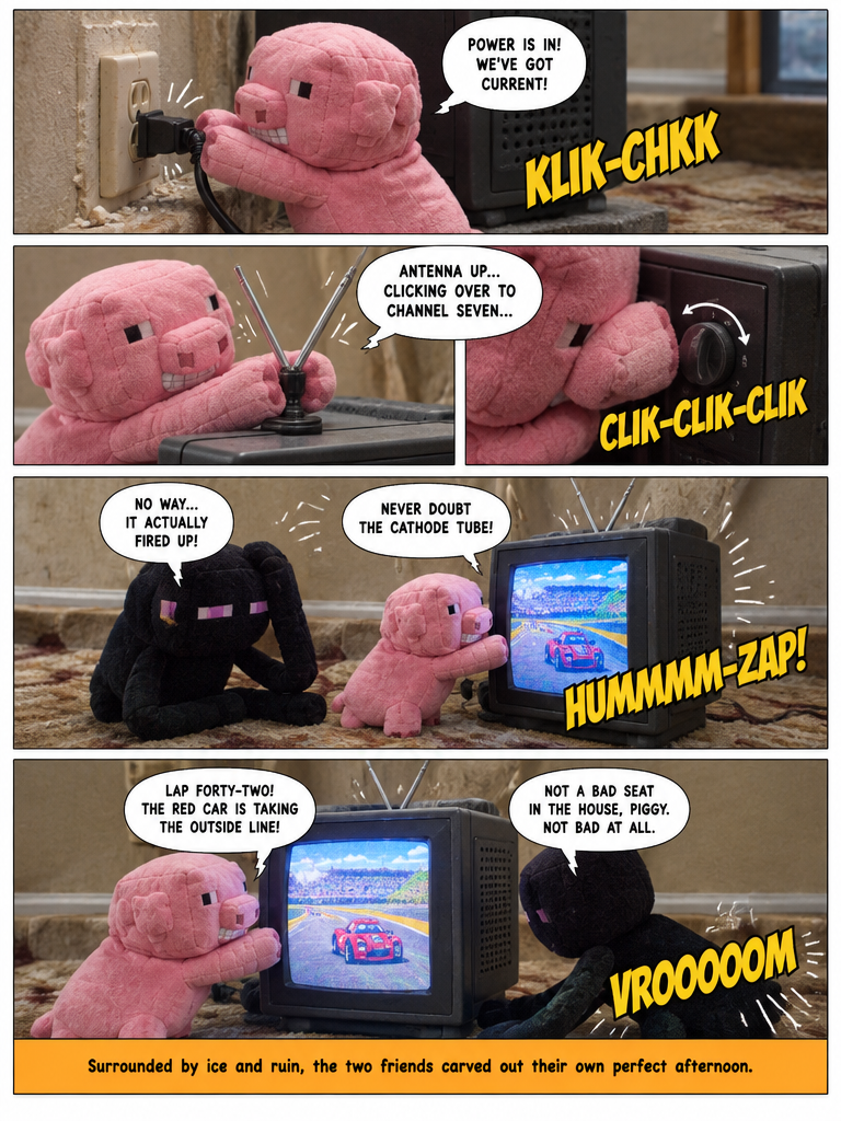 The Race on the Cracked Screen (page 4 of 4)