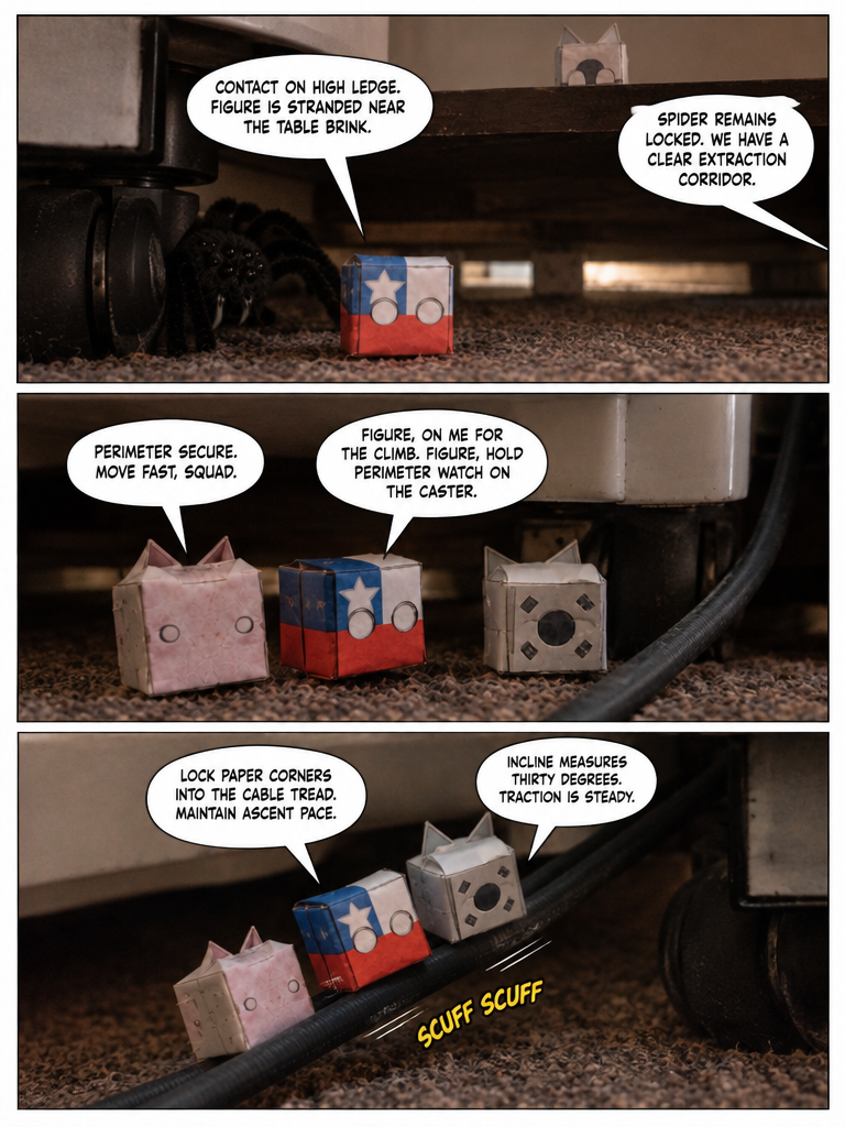 The Tabletop Spider Escape (page 13 of 20)