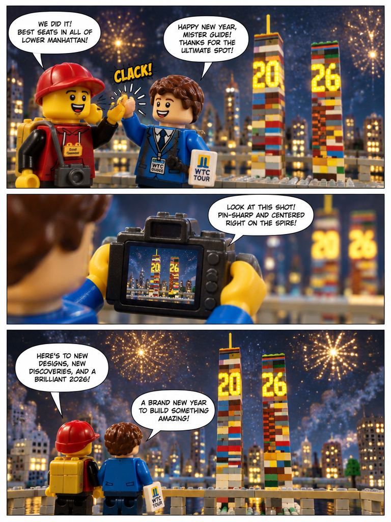 New Year 2026 Over the Twin Towers (page 4 of 4)