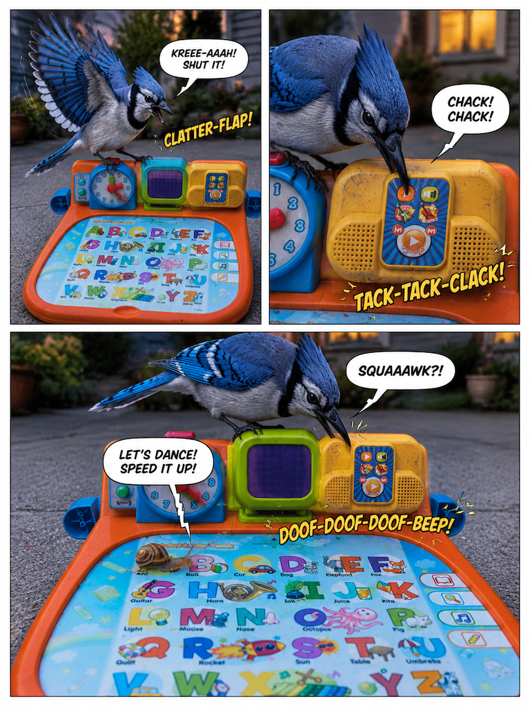 Alphabet Groove on the Patio (page 2 of 4)