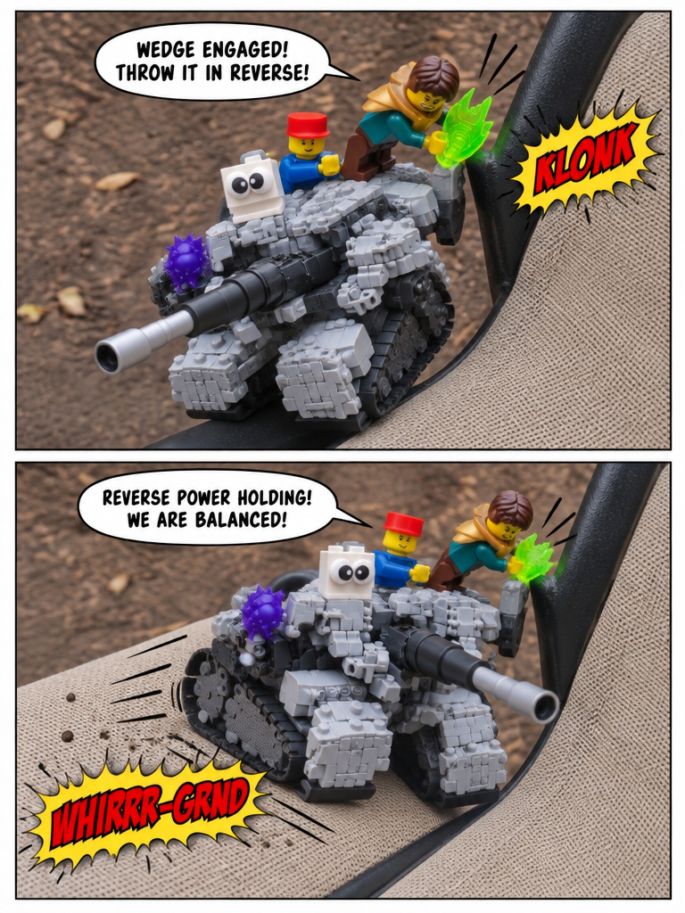 Descent Over the Metal Lip (page 2 of 4)