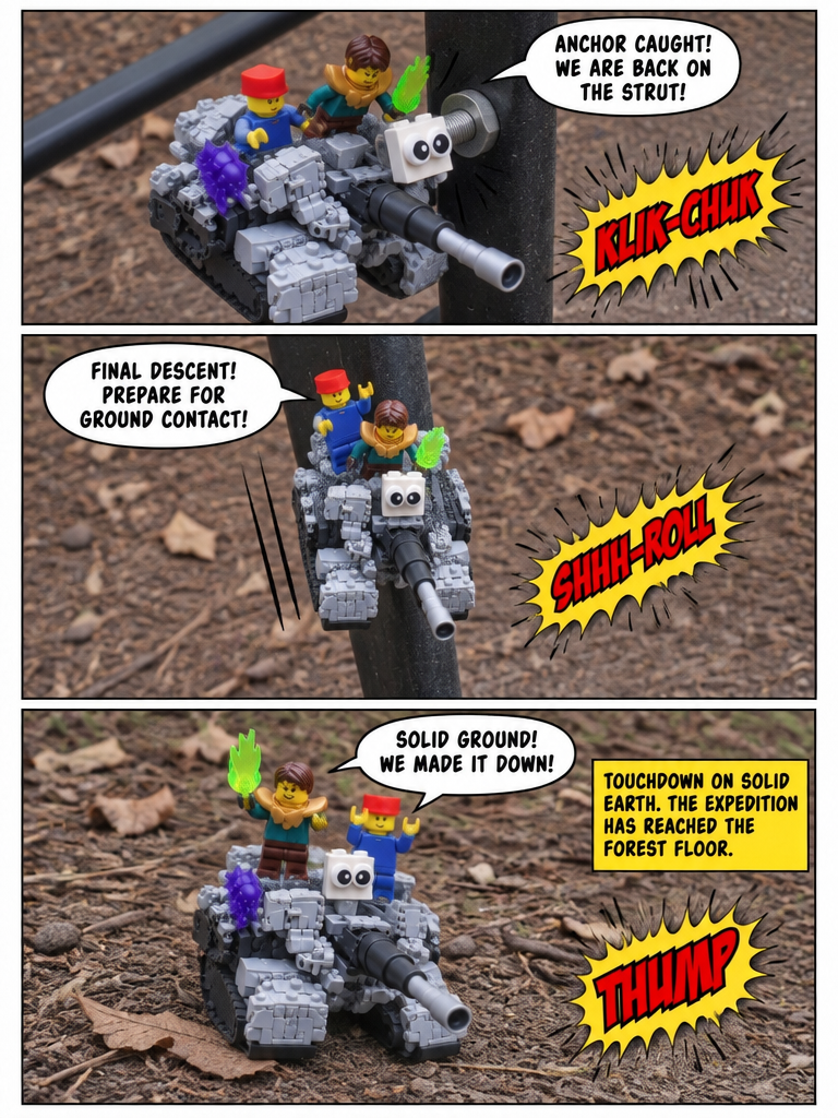 Descent Over the Metal Lip (page 4 of 4)
