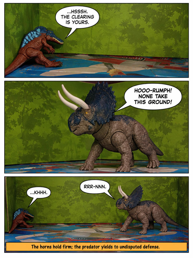 Clash of Horn and Jaw LrrItator vs nasutoceratops (page 4 of 4)
