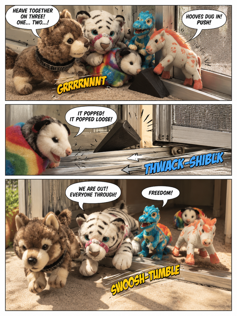 The Plush Breakout! (page 3 of 4)