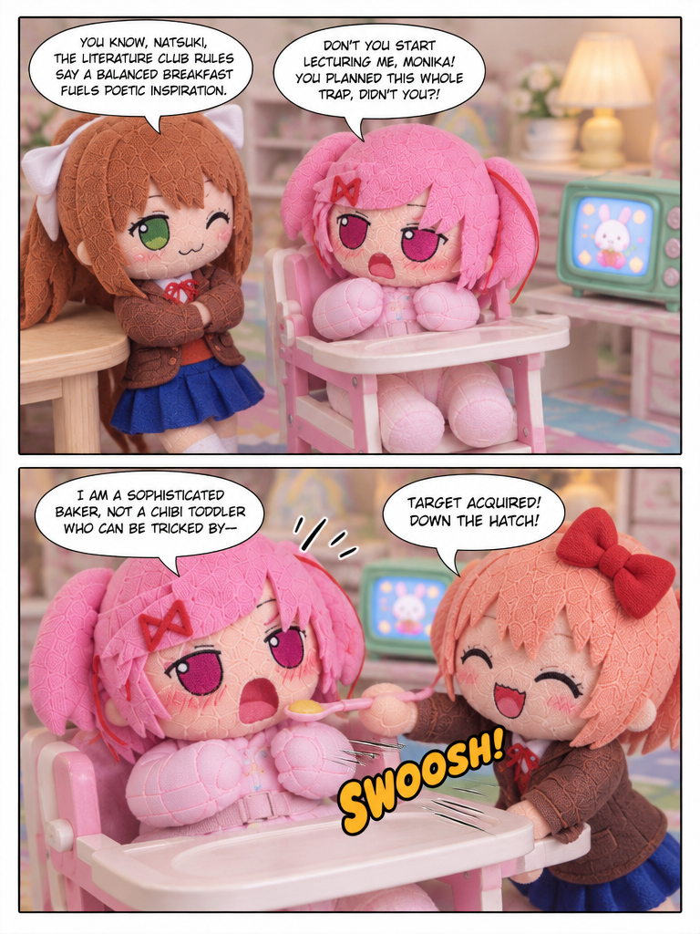 A Grumpy Morning in the High Chair (page 2 of 4)