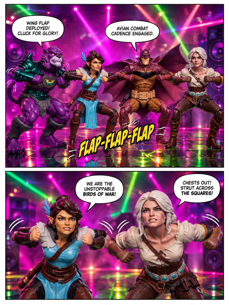 Neon Beatdown on the Plastic Floor (page 5 of 8)