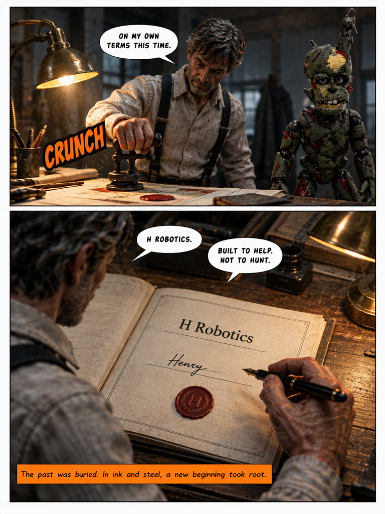 Severed Signal, and the TRUE ending. (page 11 of 12)