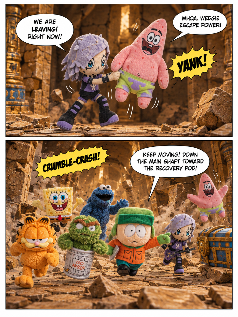 Escape from the Crumbling Tomb (page 3 of 8)
